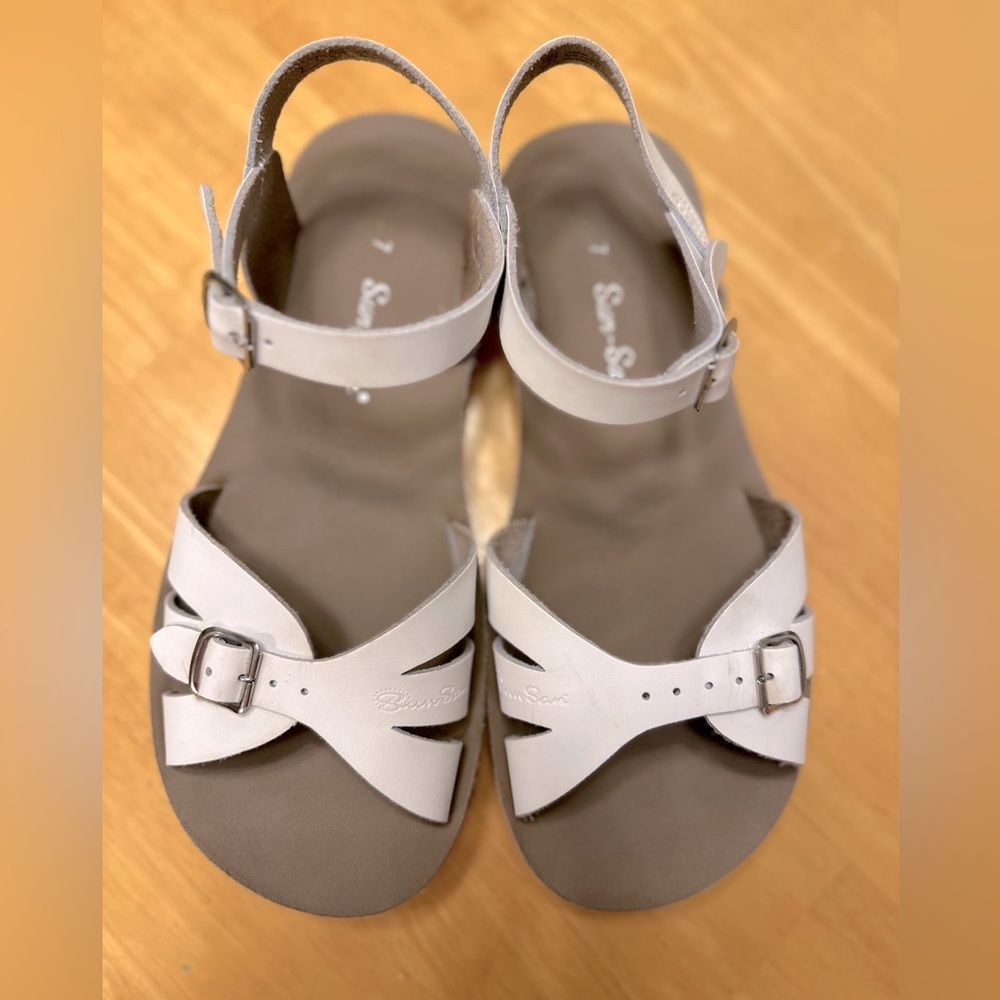 Saltwater Sun San Sandals, Size 7Y